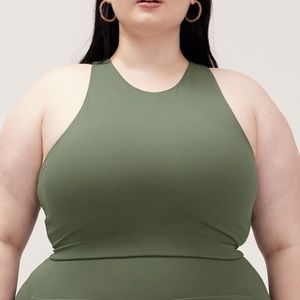 NWT Girlfriend Collective Dylan Bra in Thyme XXL